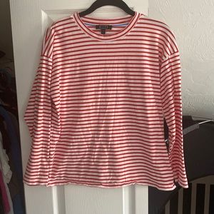 Striped AYR 3/4 Length T-shirt